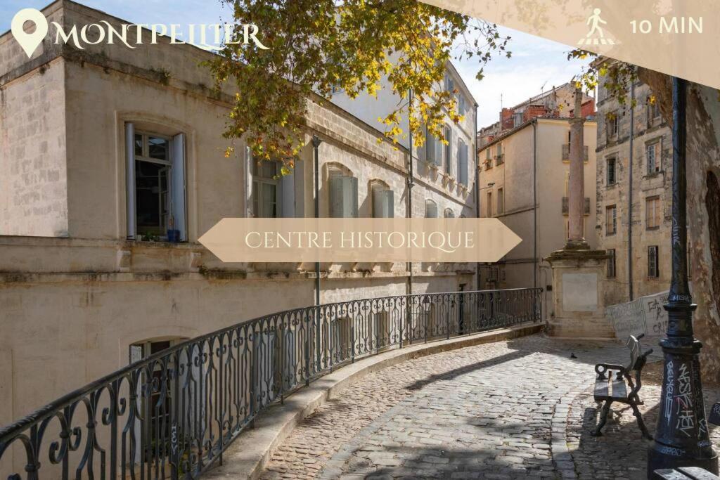 027-Maison, 2Chambres, Jardin, Parking, Central Montpellier Kültér fotó
